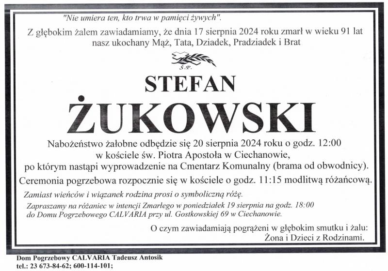 Stefan Żukowski