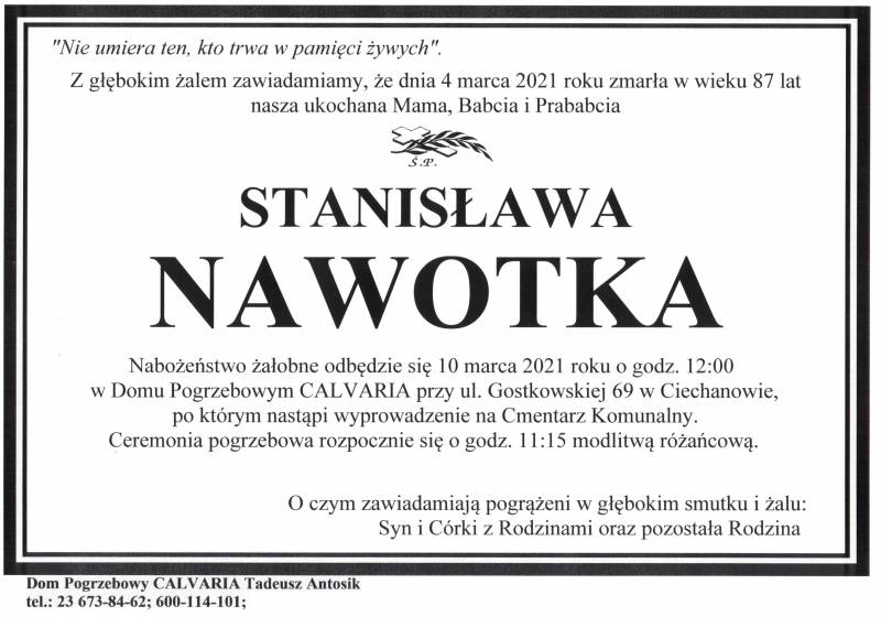 Stanisława Nawotka