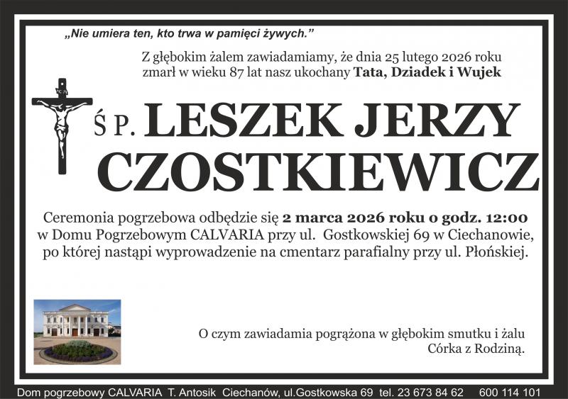 Leszek Jerzy Czostkiewicz
