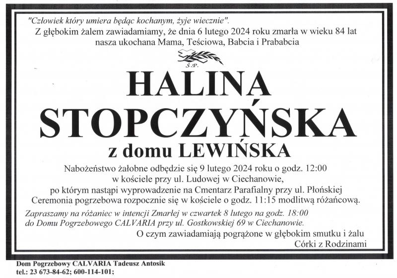 Halina Stopczyńska