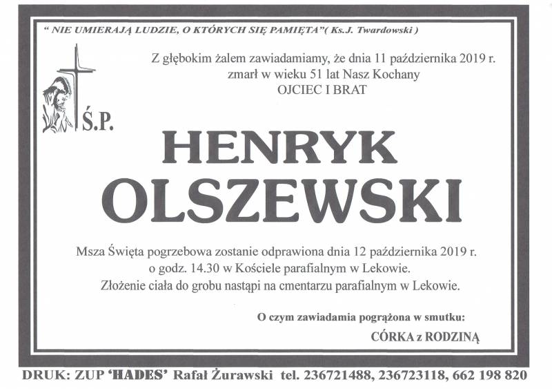 Henryk Olszewski