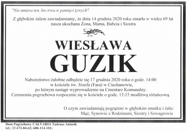 Wiesława Guzik