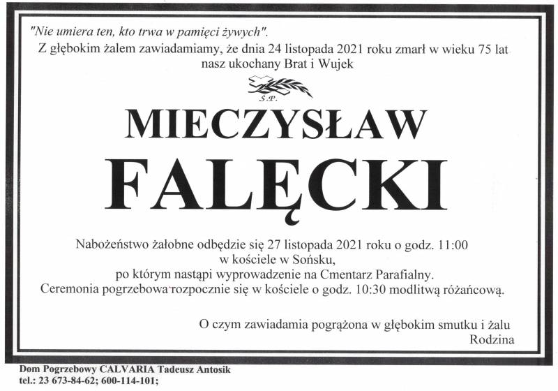 Mieczysław Falęcki