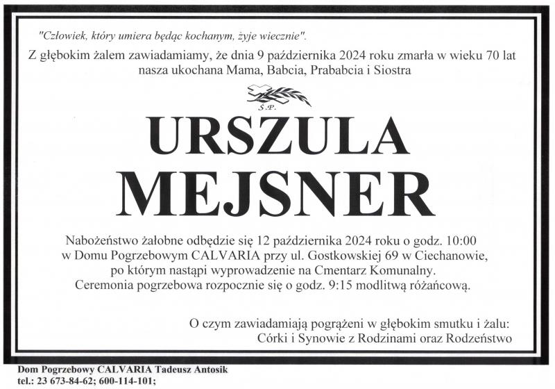 Urszula Mejsner