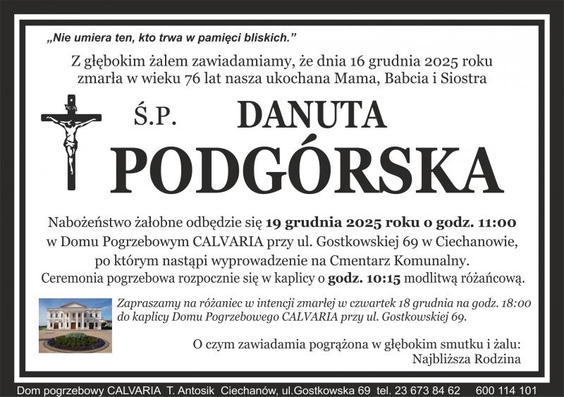 Danuta Podgórska