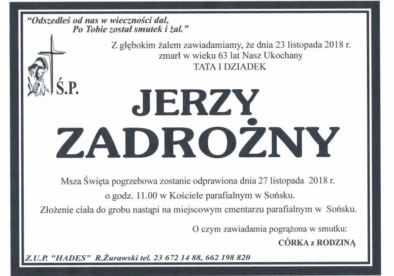 Jerzy Zadrożny