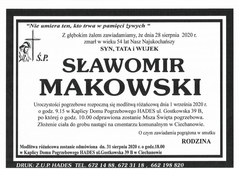 SŁAWOMIR MAKOWSKI