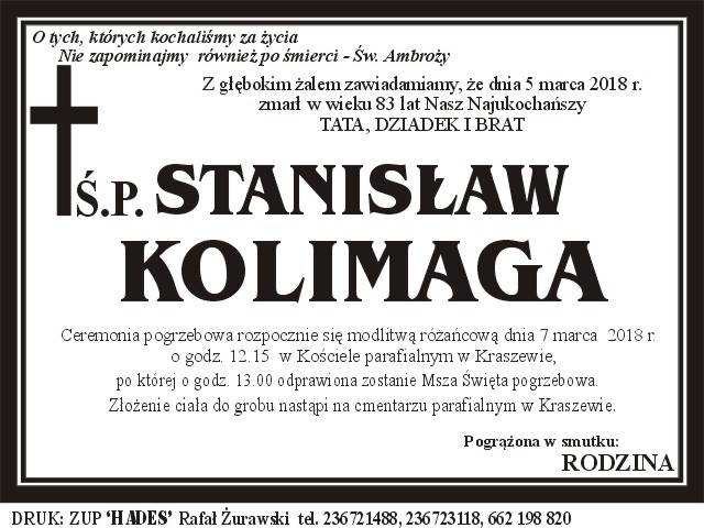 STANISŁAW KOLIMAGA