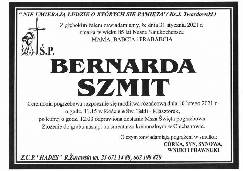 BERNARDA SZMIT
