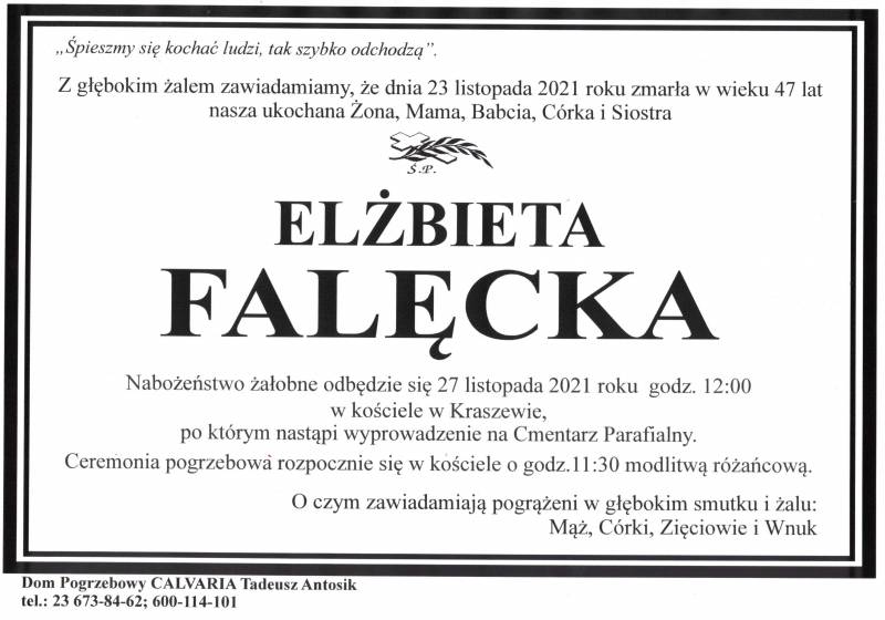 Elżbieta Falęcka