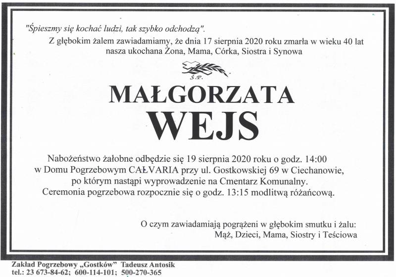 Małgorzata WEJS