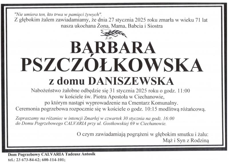 Barbara Pszczółkowska