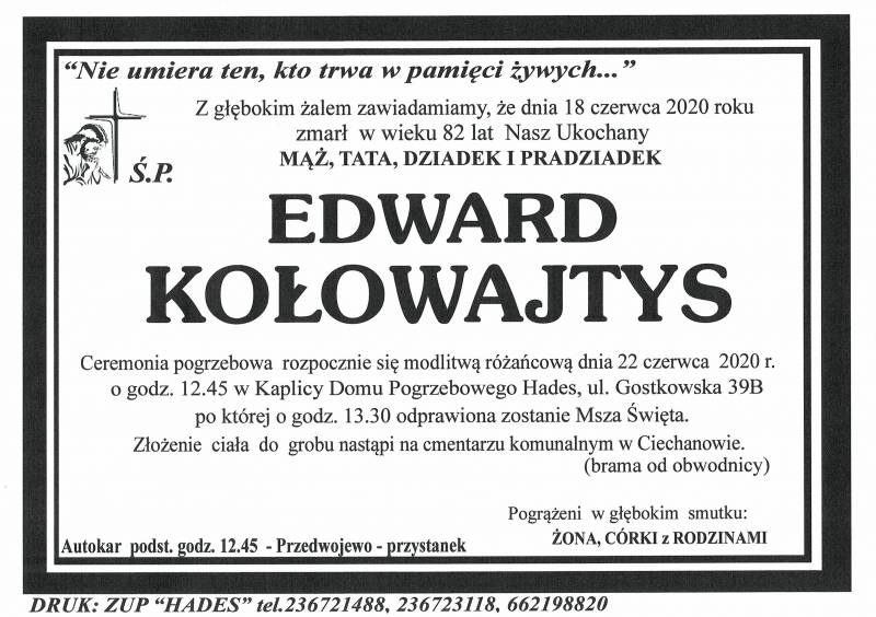 Edward Kołowajtys