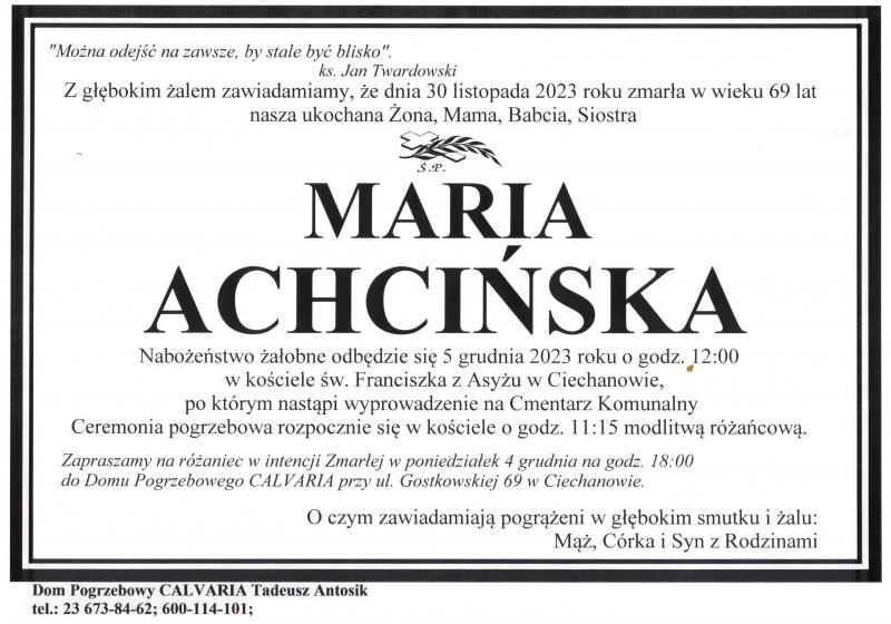 Maria Achcińska