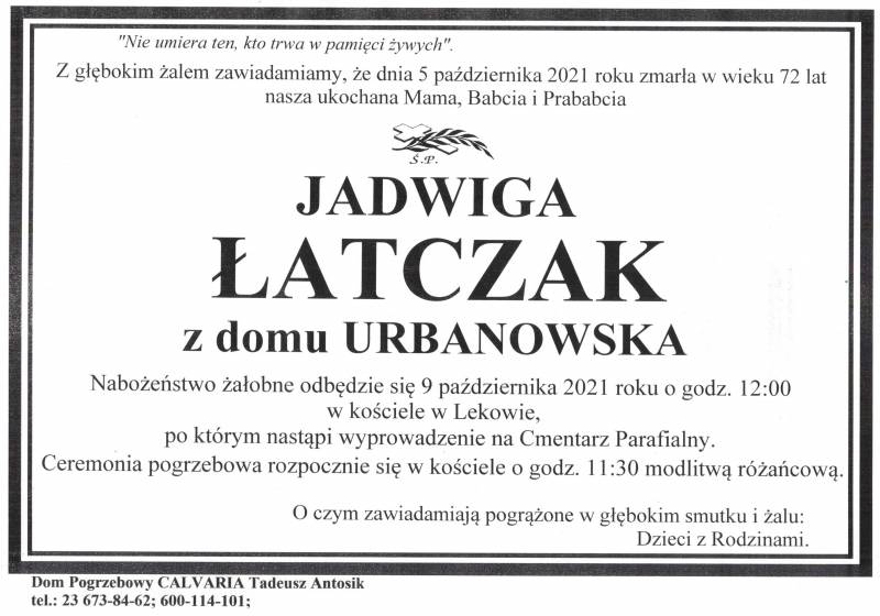 Jadwiga Łatczak