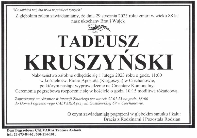 Tadeusz Kruszyński