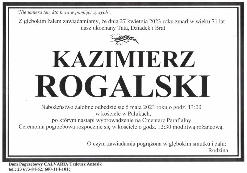 Kazimierz Rogalski