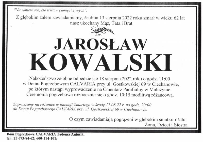 Jarosław Kowalski