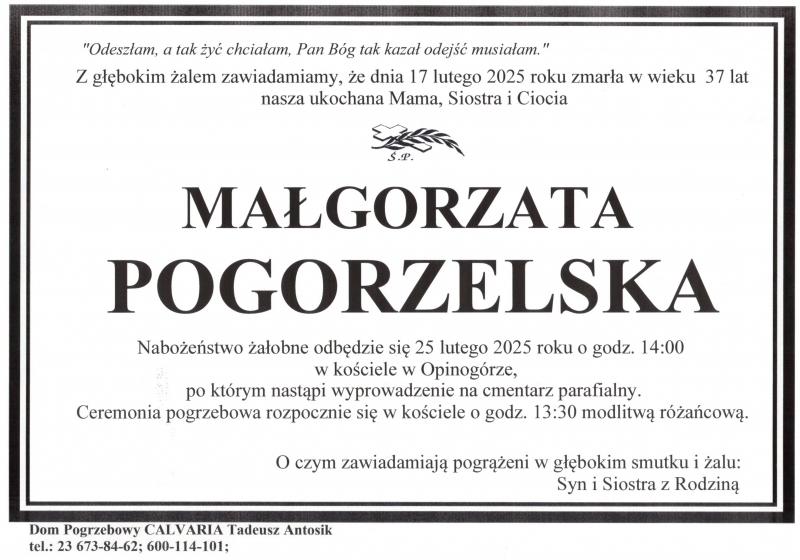 Małgorzata Pogorzelska