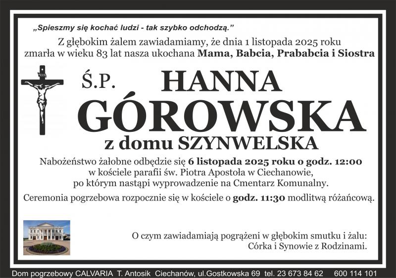 Hanna Górowska