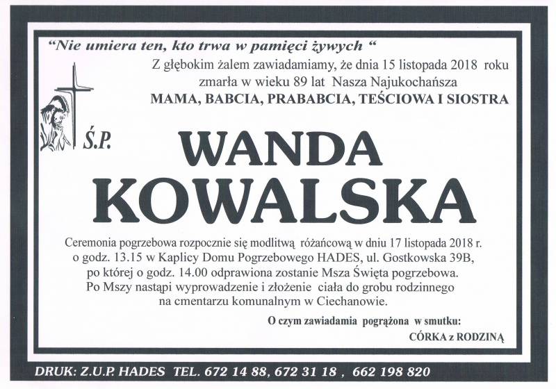 Wanda Kowalska