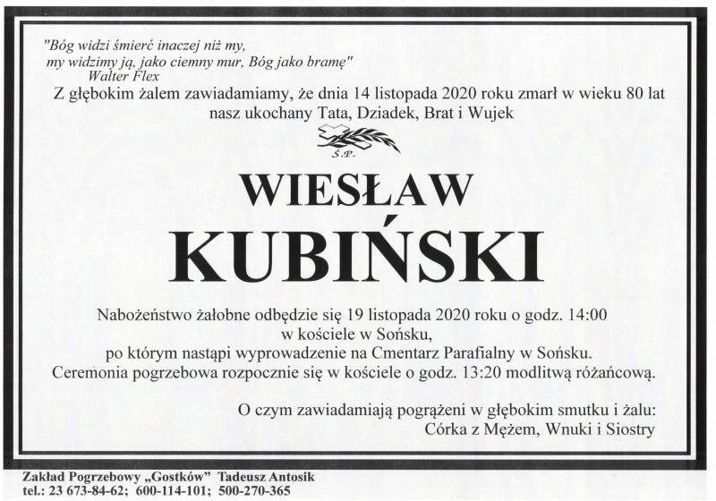 Wiesław Kubiński