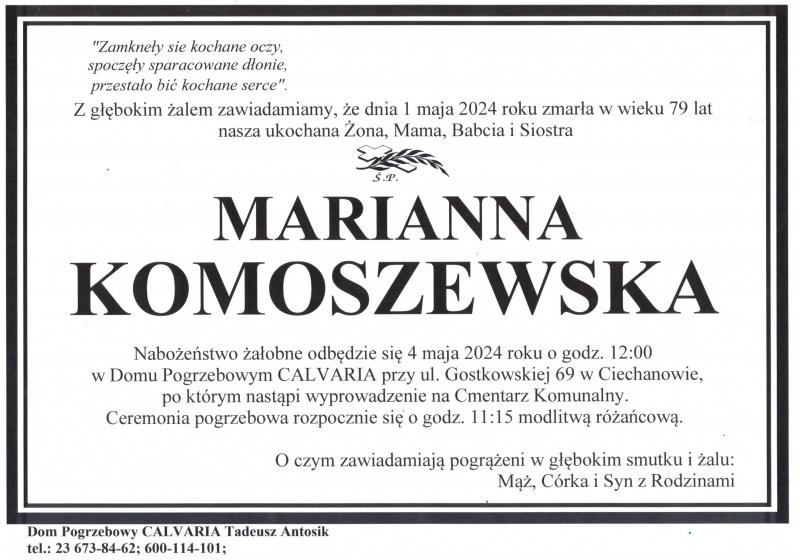Marianna Komoszewska