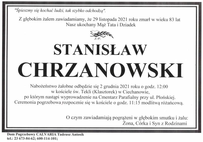 Stanisław Chrzanowski