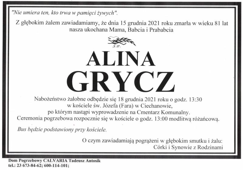 Alina Grycz