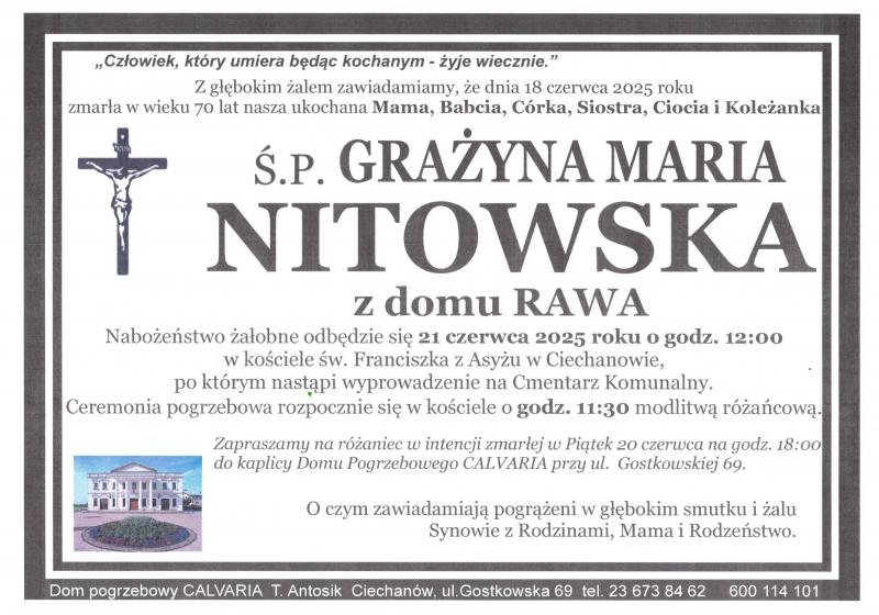 Grażyna Maria Nitowska
