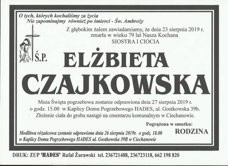 Elżbieta Czajkowska