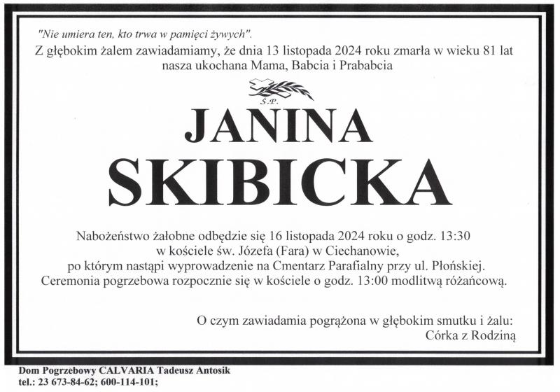 Janina Skibicka