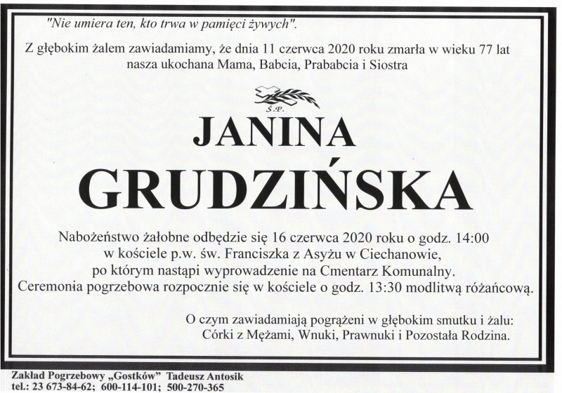 Janina Grudzińska