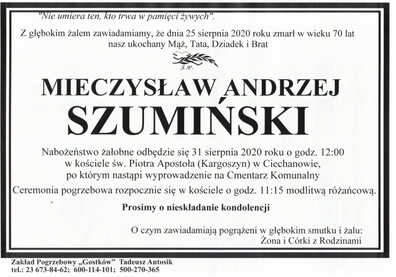 Mieczysław Andrzej Szumiński