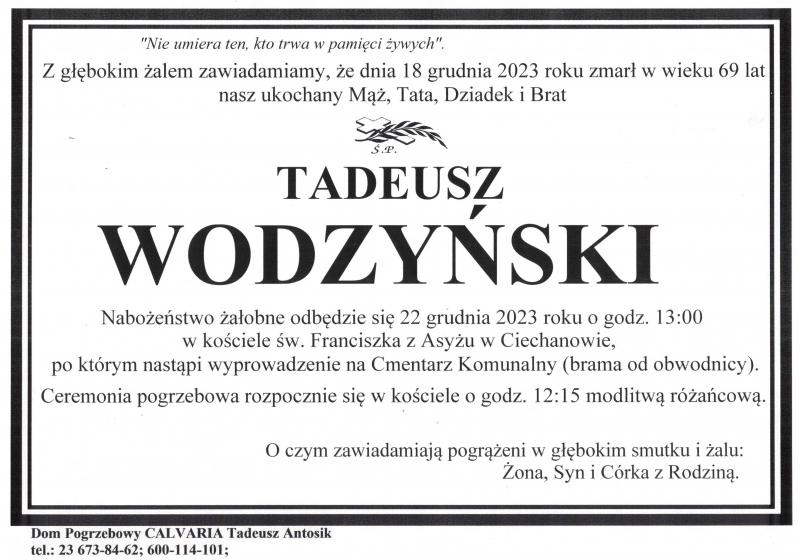 Tadeusz Wodzyński