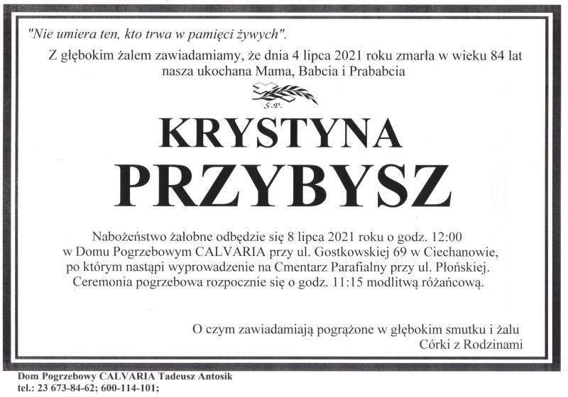 Krystyna Przybysz
