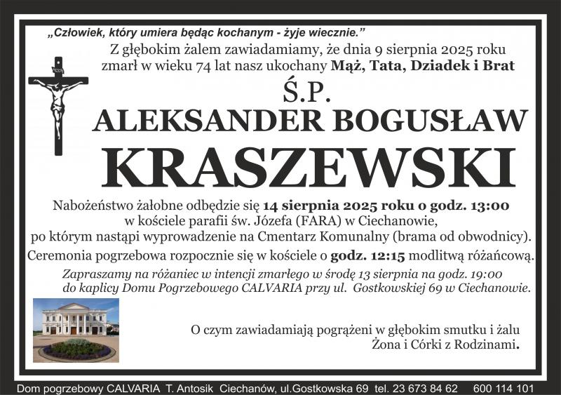 Aleksander Bogusław Kraszewski
