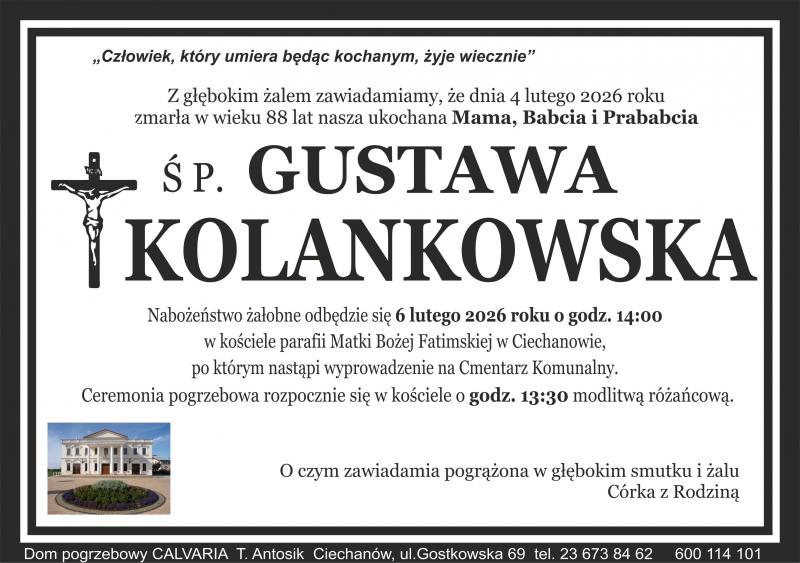 Gustawa Kolankowska