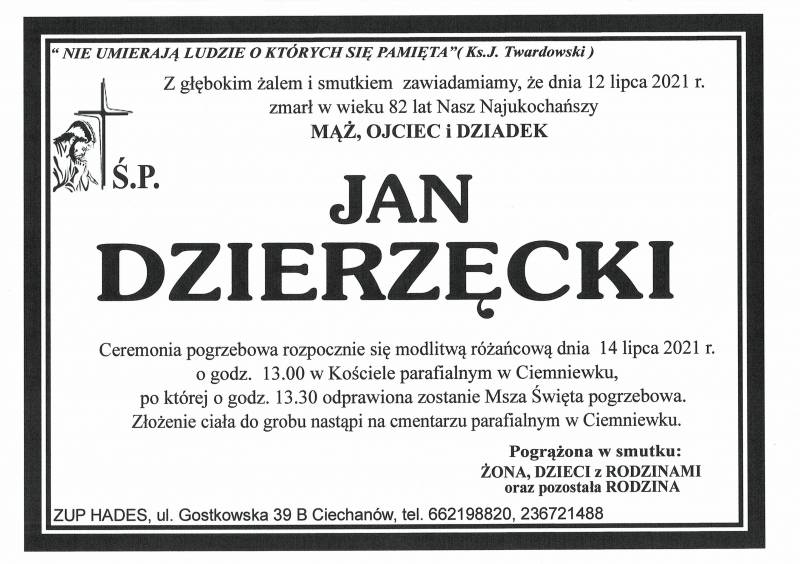 JAN DZIERZĘCKI