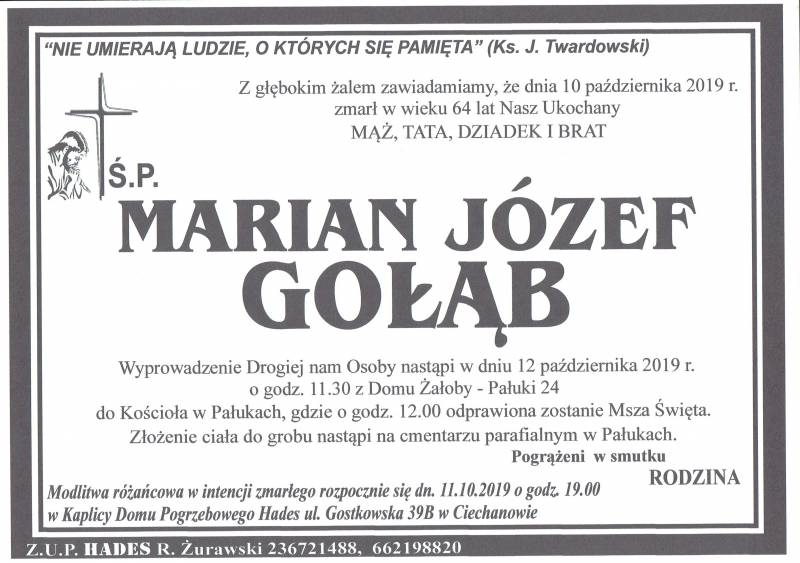 Marian Józef Gołąb