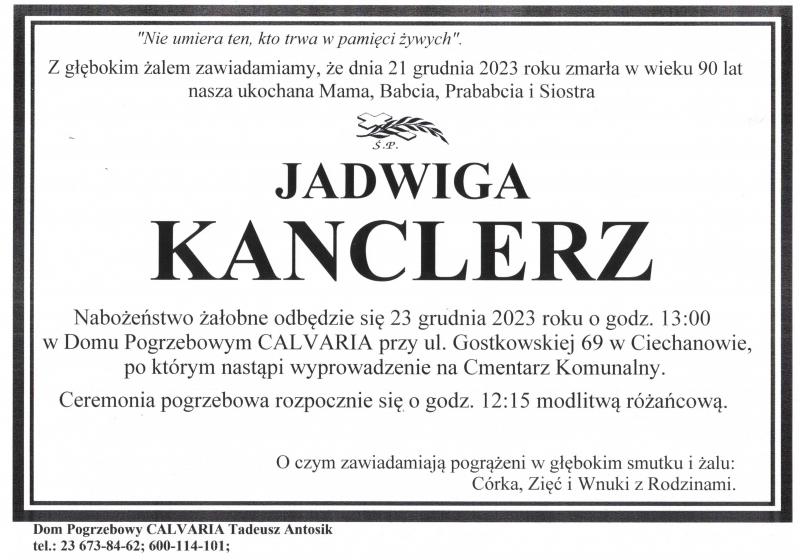 Jadwiga Kanclerz