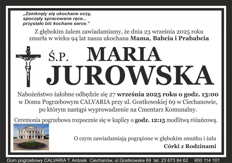 Maria Jurowska