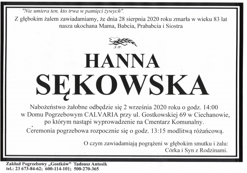 Hanna Sękowska