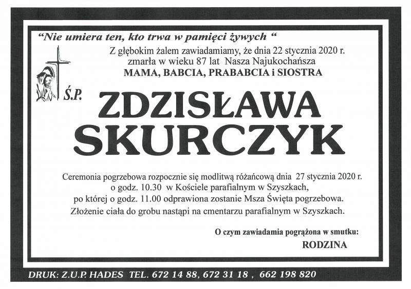 Zdzisława Skurczyk
