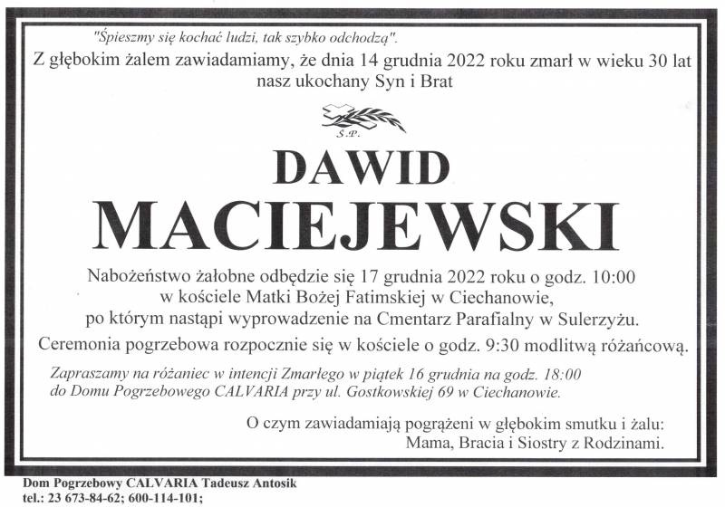 Dawid Maciejewski