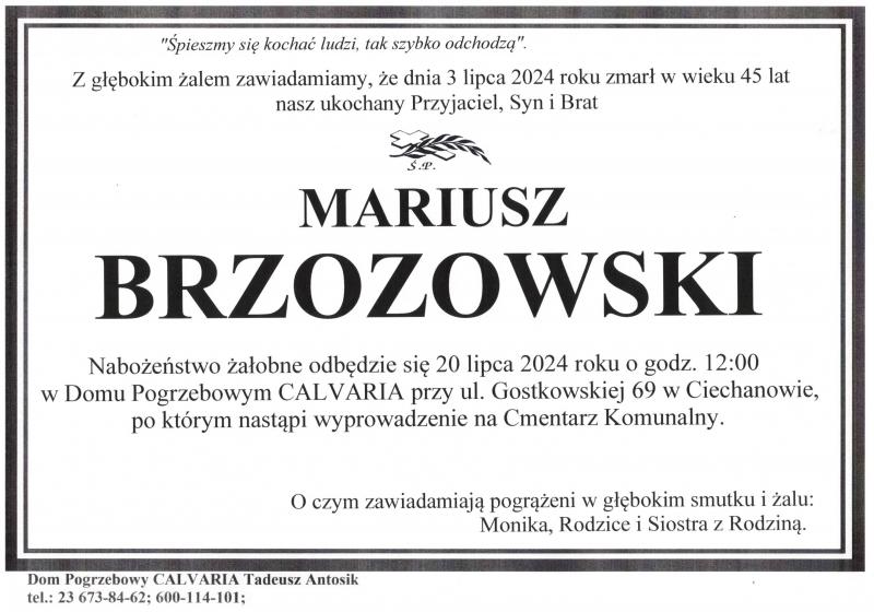 Mariusz Brzozowski