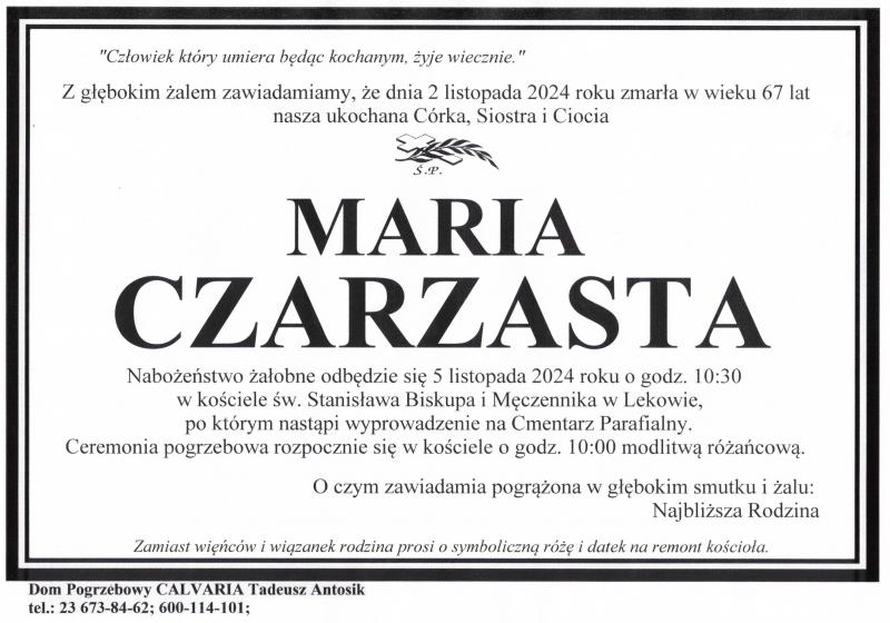 Maria Czarzasta