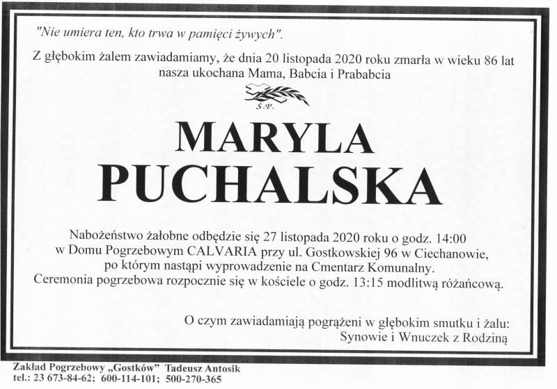Maryla Puchalska