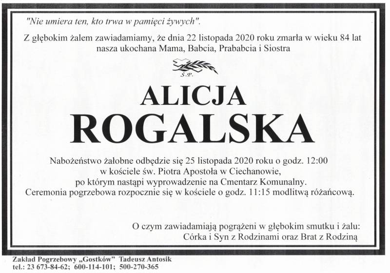 Alicja Rogalska