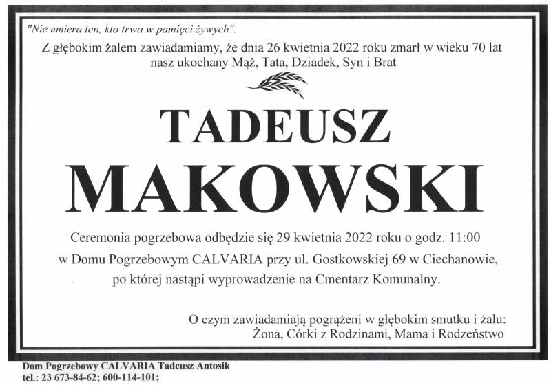 Tadeusz Makowski